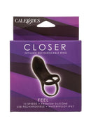Closer Intimate Rechargeable Ring Feel Silicone Cock Ring