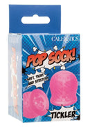 Pop Sock Tickler Reversible Textured Stroker