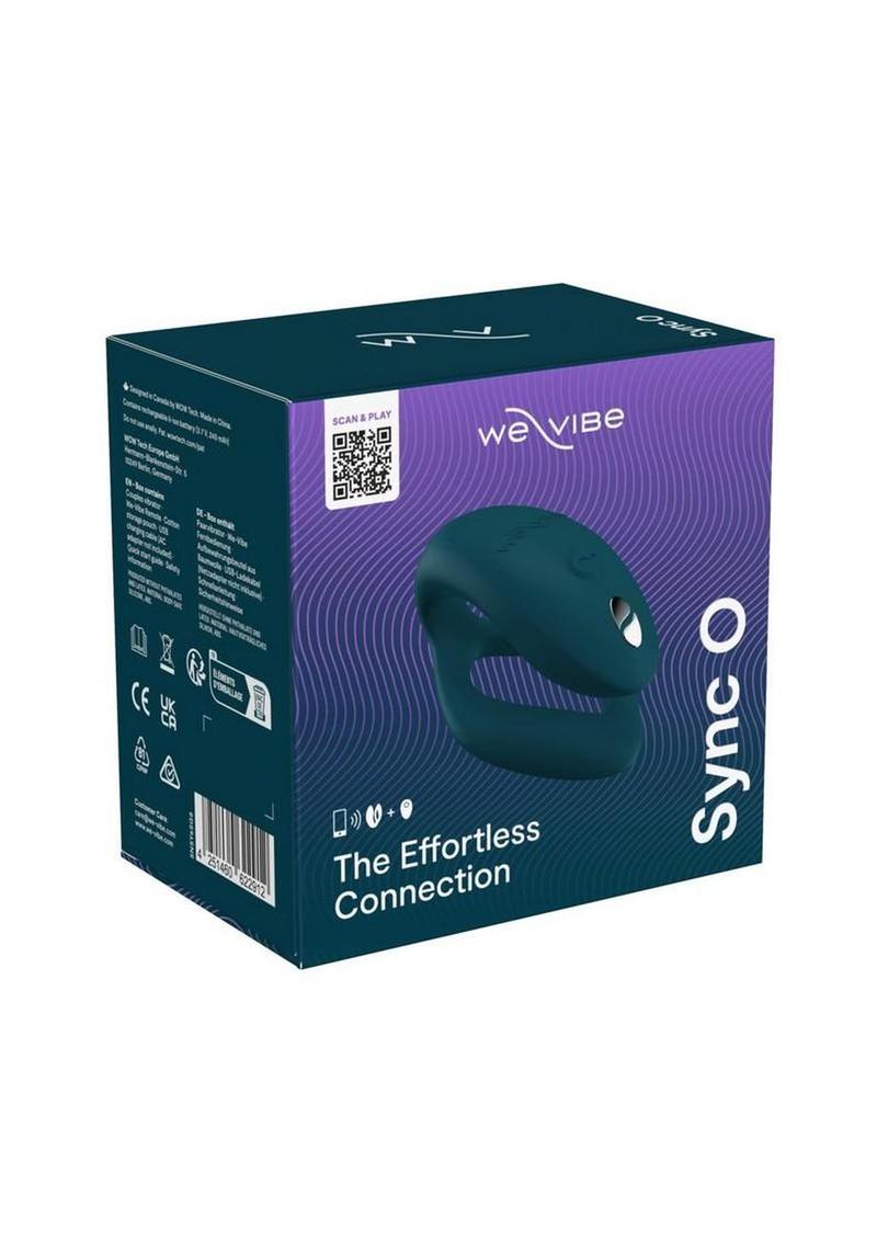 We-Vibe Sync O Rechargeable Silicone Couples Vibrator with Remote Control