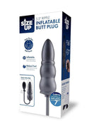 Size Up Ripple Inflatable Silicone Butt Plug 5.5in