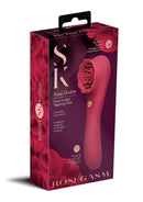 Secret Kisses Rosegasm Quake Rechargeable Silicone Dual Vibe