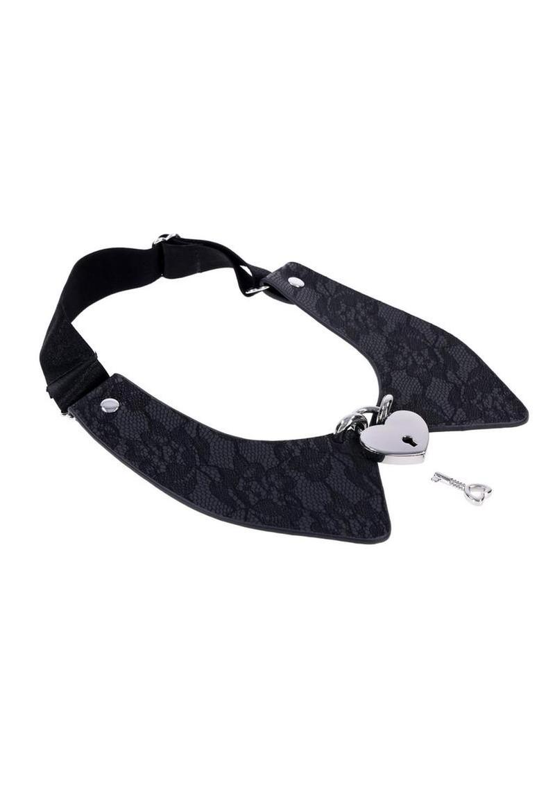 Sex & Mischief Heartbound Lace Day Collar