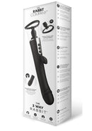 The Rabbit Company The 3 Way Rabbit Rechargeable Silicone Triple Stimulating Vibrator