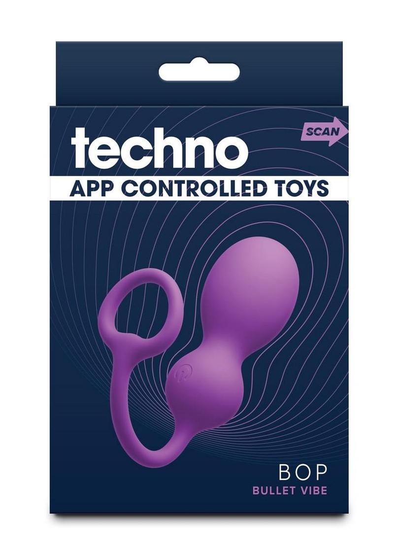 Techno Bop Butt Plug w/Cock Ring