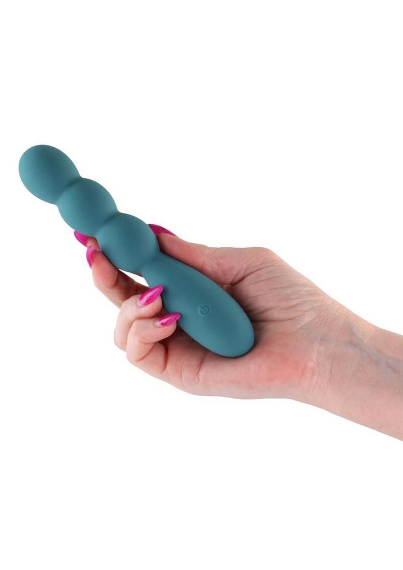 Gold-n-Dreams Rosa Rechargeable Silicone Vibrator