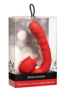 Boom Bloom Thrusting & Licking Rose Vibrator