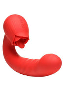 Boom Bloom Thrusting & Licking Rose Vibrator