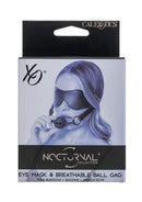 Nocturnal Collection Eye Mask & Breathable Ball Gag