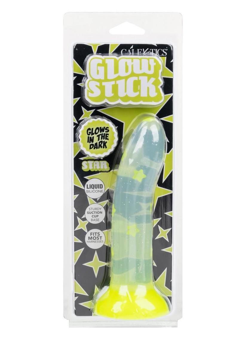 Glow Stick Star Silicone Glow-In-The-Dark Dildo