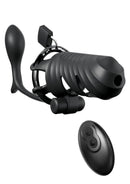Fantasy C-Ringz Remote-Controlled Vibrating Cock Blocker with Ass-Gasm Plug