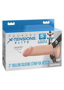 Fantasy X-Tensions Elite Silicone Dual Density Hollow Strap-On 5in