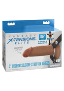 Fantasy X-Tensions Elite Silicone Dual Density Hollow Strap-On 5in