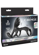 Fantasy C-Ringz Ultimate Couples Cage Max Vibrating Cock Ring