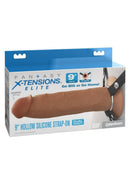 Fantasy X-Tensions Elite Silicone Hollow Strap-On Dual Density 9in