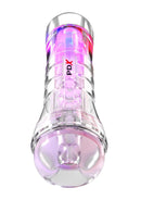 PDX Elite ViewTube XXL See-Thru EZ-Grip LED Stroker