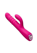 Lovense Velvo Rotating Vibrating 3-in-1 Rechargeable Bluetooth App Compatible Rabbit Vibrator