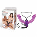 Lux Fetish - Pleasure For 2 Double-Ended Strap-On - Purple