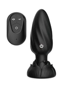 Atomic Rotating Vibrating Rechargeable Silicone Plug with Remote Control