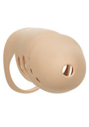 Performance Maxx Rechargeable Silicone Stud Dildo 7.5in - Vanilla