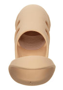 Performance Maxx Rechargeable Silicone Stud Dildo 7.5in - Vanilla