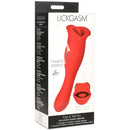 Lickgasm Kiss & Tell Pro Dual-Ended Kissing Rechargeable Silicone Vibrator