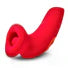 Lickgasm Plump Rechargeable Silicone Kiss Sucking and Vibrating Clitoral Stimulator