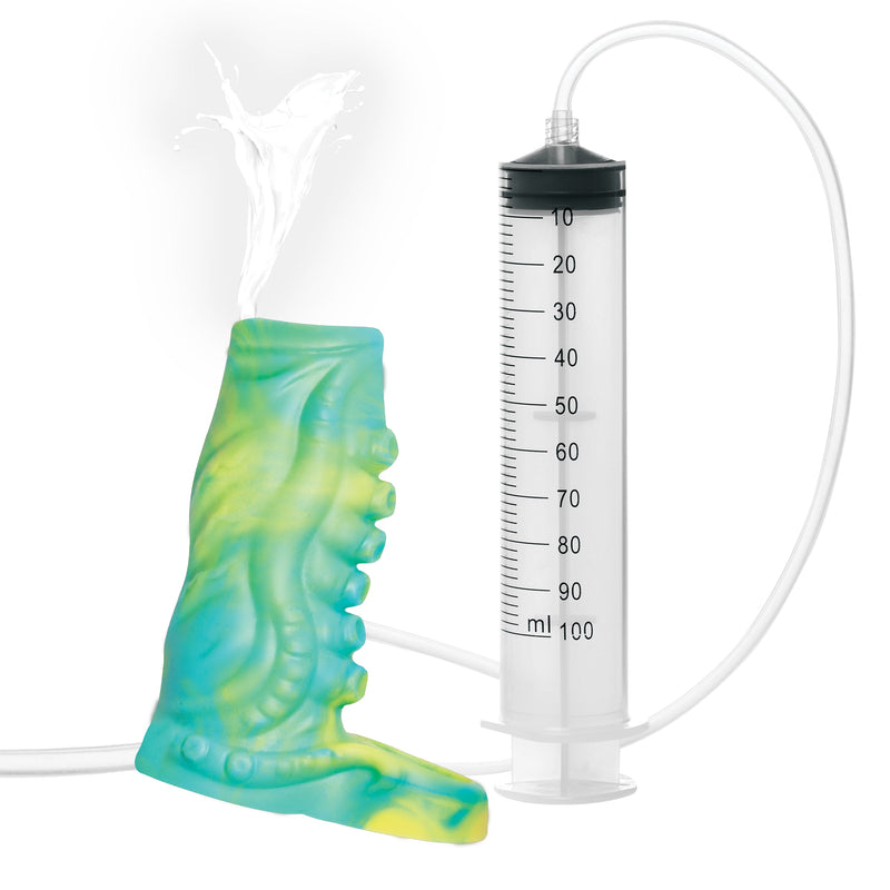 Tentacle Squirting Silicone Penis Enhancer