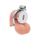 Lockmaster Stainless Steel Inverted Chastity Cage w/Cats Eye