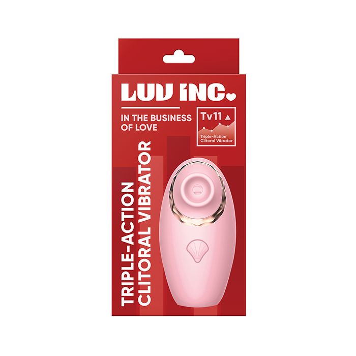 Luv Inc. Triple - Action Clitoral Vibrator