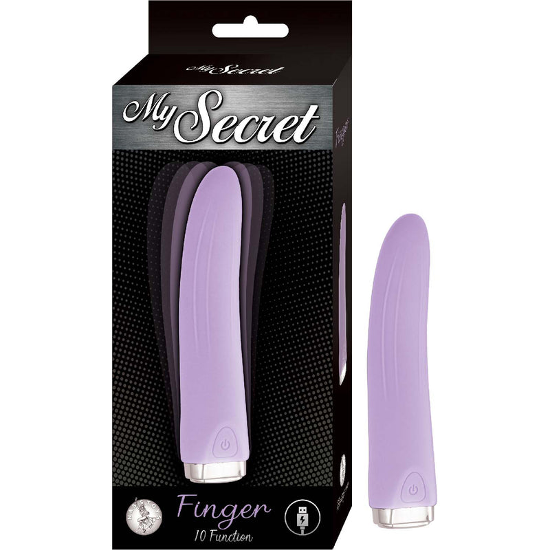 My Secret Finger Rechargeable Silicone Vibrator