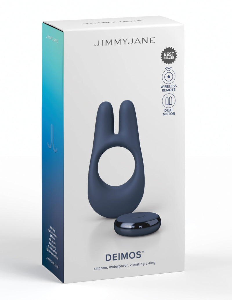 JimmyJane Deimos Rechargeable Silicone Dual Vibe Cock Ring