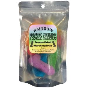 Freeze Dried Rainbow Pecker Candy Pack