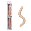 Silicone Studs® Bend and Hold Dual Dong 16"/40.75 cm - Ivory