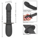 Ramrod Gyrating Rechargeable Silicone Anal Probe