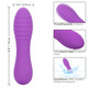 Bliss Liquid Silicone Ripple Rechargeable Vibrator with Clitoral Stimulator