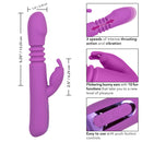 Jack Rabbit Elite Thrusting Rabbit Silicone Rechargeable Vibrator