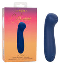 Cashmere Satin G Rechargeable Silicone G-Spot Vibrator with Clitoral Stimulator