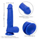 Admiral Vibrating Captain Rechargeable Silicone Dildo 8in