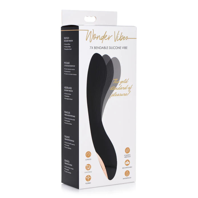 7X Bendable Silicone Vibrator