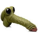 Creature Cocks Swamp Monster Green Scaly Silicone Dildo