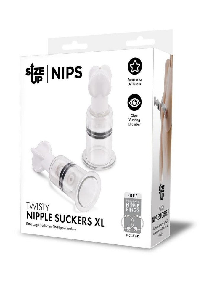 Size Up - Twisty Nipple Suckers XL