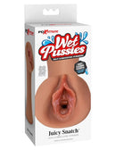 Wet Pussies - Juicy Snatch Self-Lubricating Stroker (Tan)