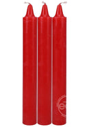 Doc Johnson Japanese Drip Candles - 3 Pack - Red