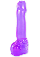 The Great American Challenge 15in PVC Dildo - Purple