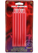 Doc Johnson Japanese Drip Candles - 3 Pack - Red