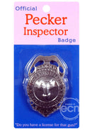 Pecker Inspector Badge