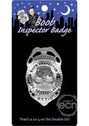 Boob Inspector Badge