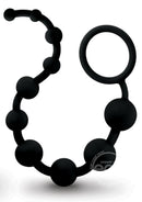 Anal Adventure - Platinum Silicone 10 Anal Beads