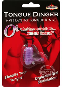 Tongue Dinger Disposable Vibrating Tongue Ring Tongue Dinger Disposable Vibrating Tongue Ring