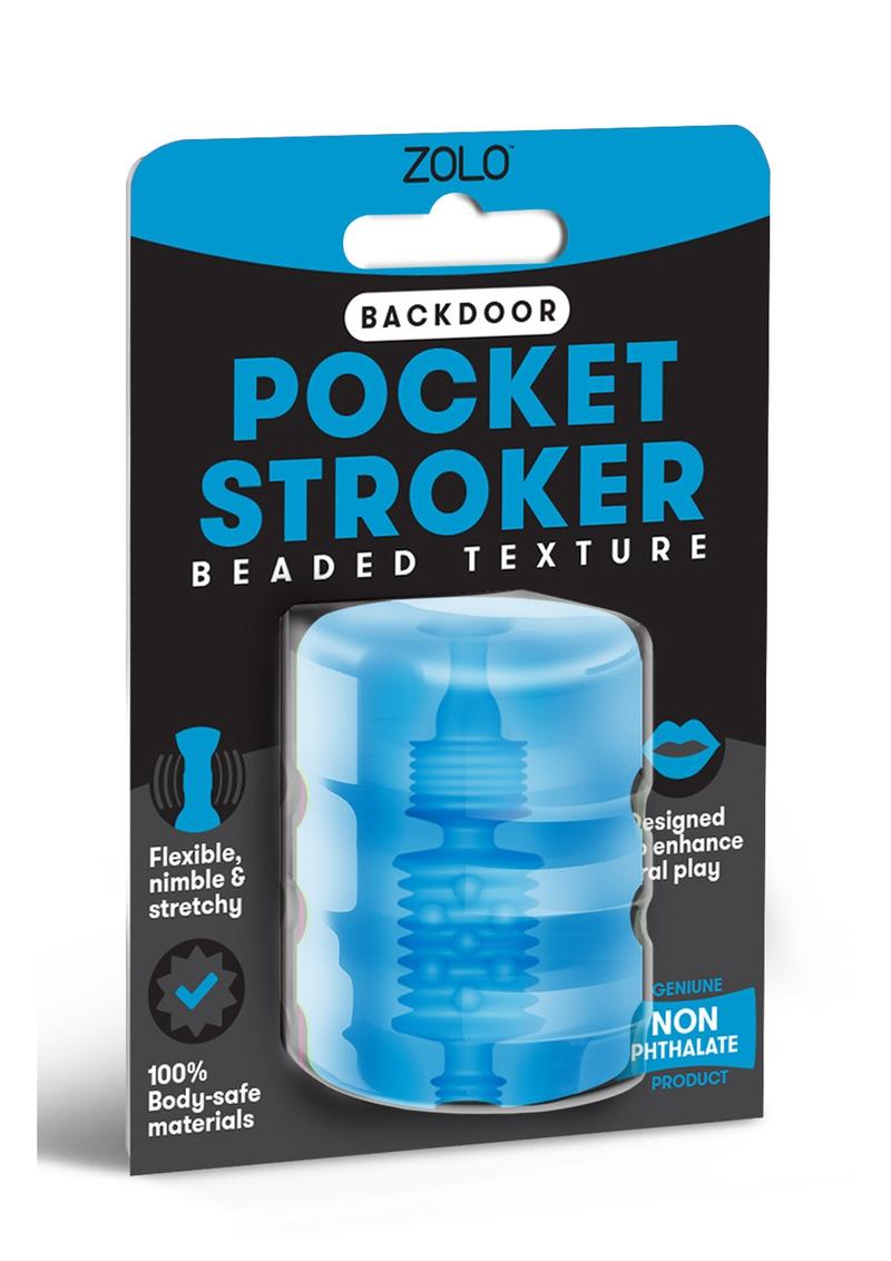 Zolo Stretchy Textured Pocket Strokers